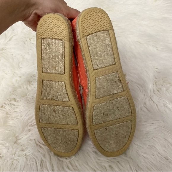 Sperry | Katama neon coral boat shoe - Picture 5 of 6